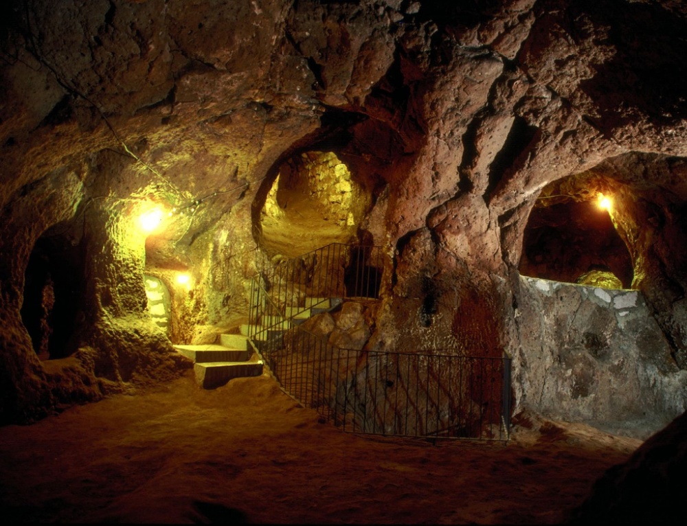 A guy in Turkey wanted to make his cellar bigger and suddenly found himself in an underground city.