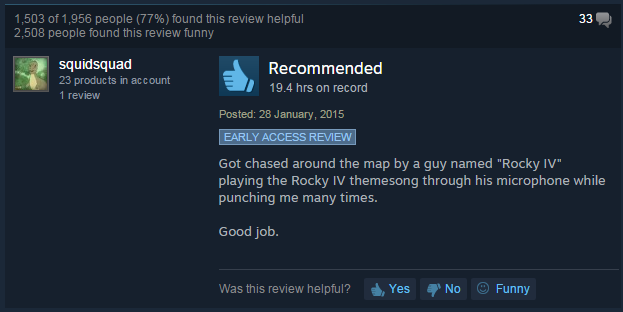 tabletop sim memes - 1,503 of 1,956 people 77% found this review helpful 2,508 people found this review funny 33 squidsquad 23 products in account 1 review Recommended 19.4 hrs on record Posted Early Access Review Got chased around the map by a guy named 