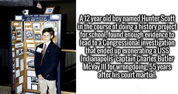 hunter scott left for dead book - A 12 year old boy named Hunter Scott in the course of doing a history project for school, found enough evidence to lead to a Congressional investigation that ended up exonerating a Uss Indianapolis captain Charles Butler 