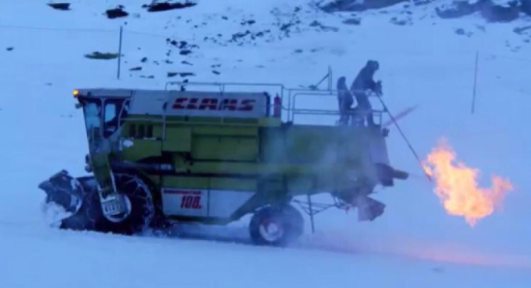 top gear snowbine harvester - 100