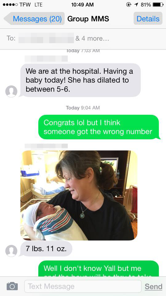 A Wrong Number Goes Magnificently Right