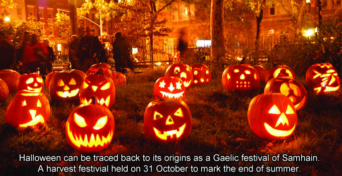 halloween montreal - Halloween can be traced back to its origins as a Gaelic festival of Samhain. A harvest festivial held on 31 October to mark the end of summer.