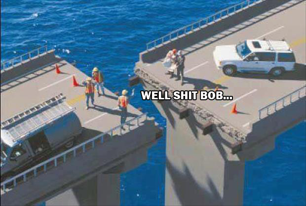 construction mistakes - Well Shit Bob...
