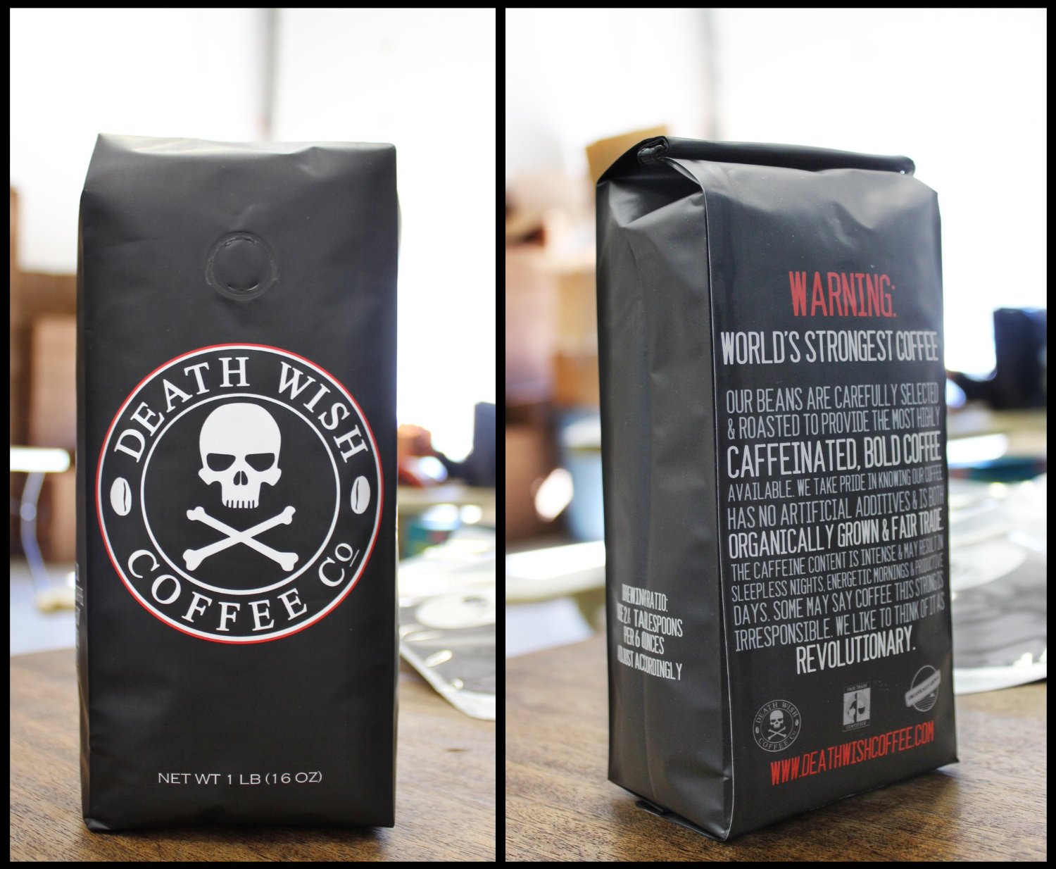 Death Wish Coffee (crazy strong coffee) - $20