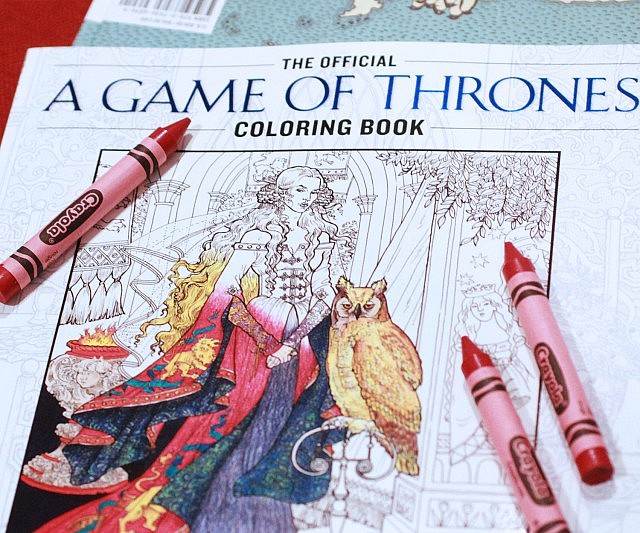 Game of Thrones Coloring Book - $13