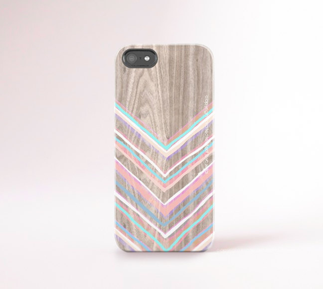 Handmade wooden phone case - $28