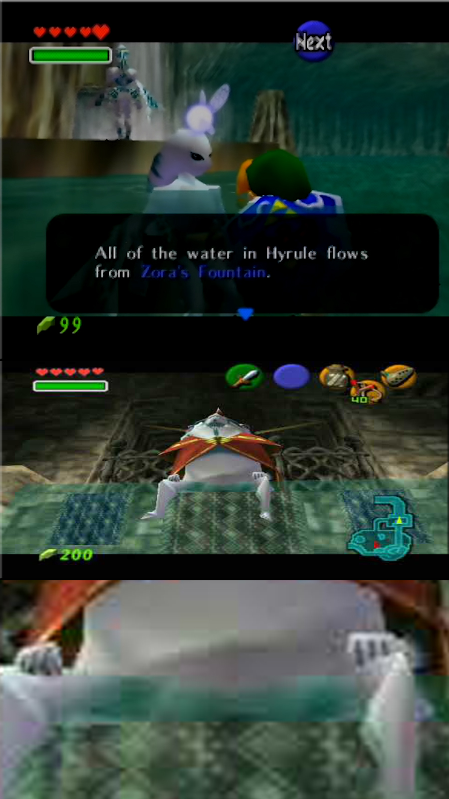 all the water in hyrule - All of the water in Hyrule flows from Zor u nline