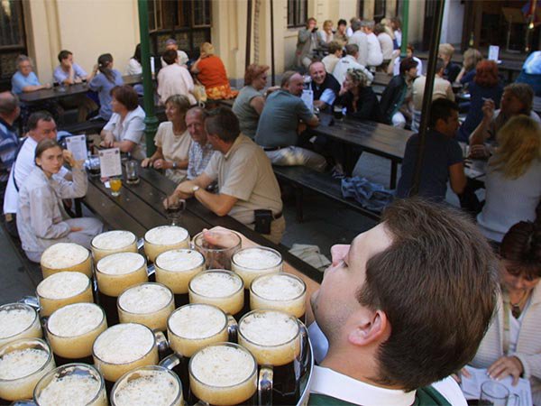 Czech Republic- 1.5 bottles of beer