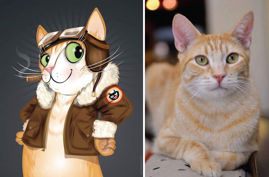 Artist Draws Illustrations Of Pets Based On Owners Description