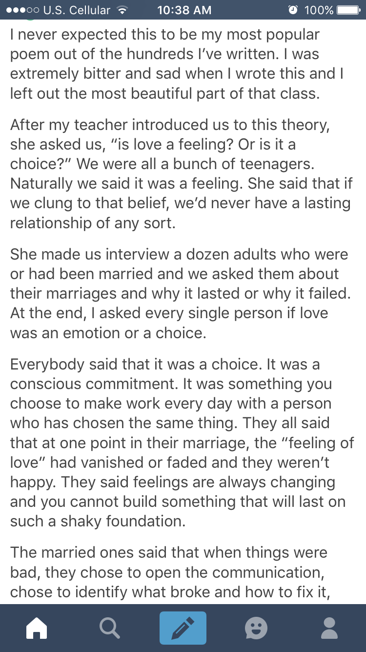 Girl Describes Her Most Life Changing Experience