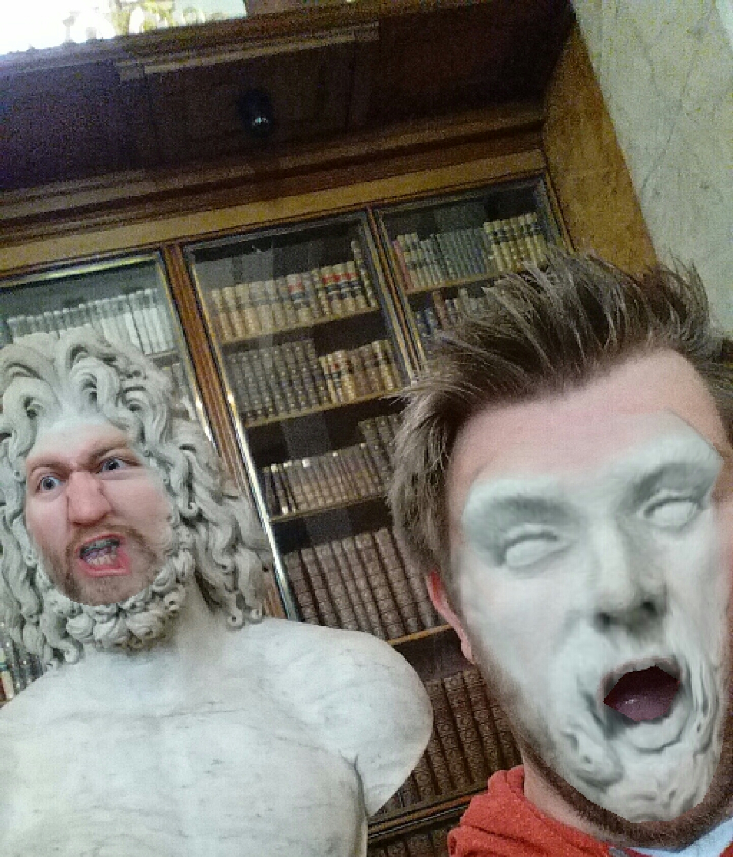 Proof That Museum Is A Hilariously Perfect Place For A Face Swap