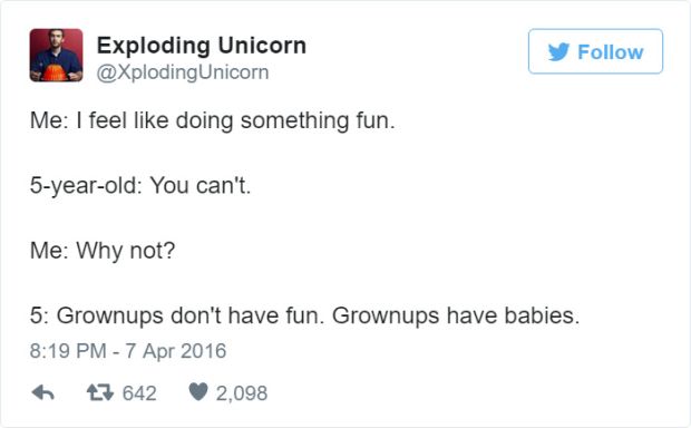 Exploding Unicorn Talks About Parenting