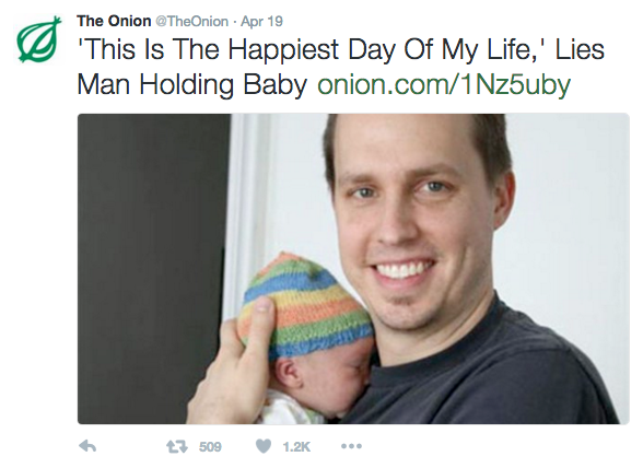 Sensational News From The Onion