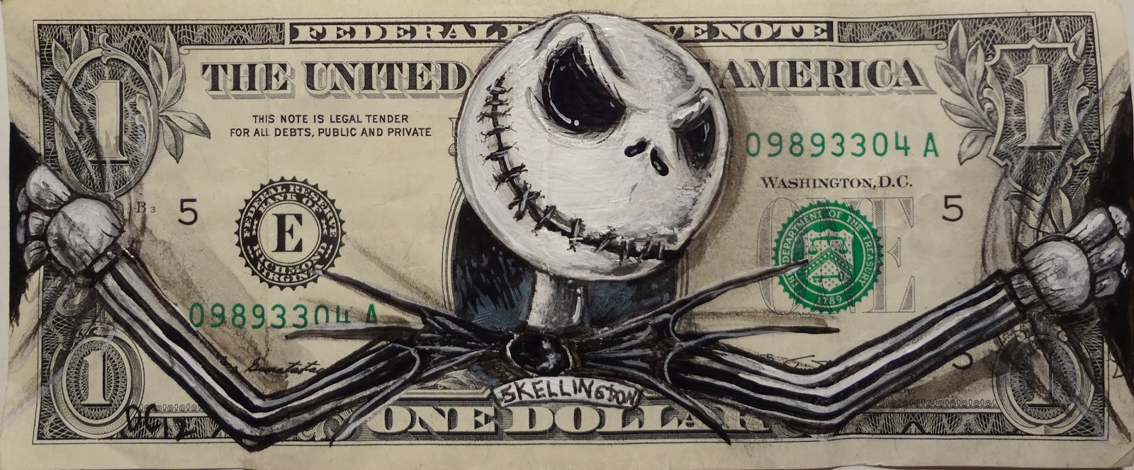 50 Brilliantly Defaced Dollar Bill Wins