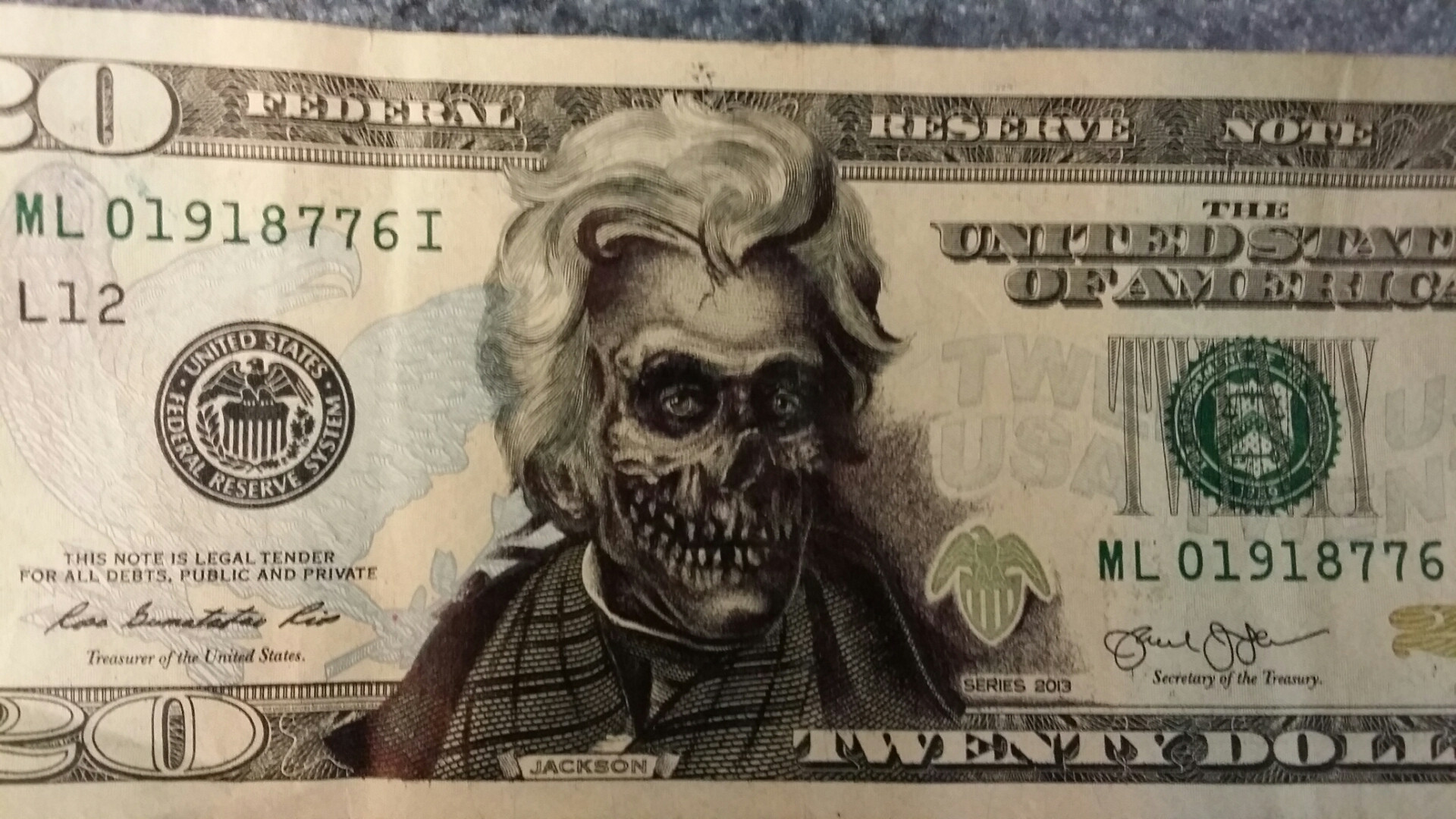 50 Brilliantly Defaced Dollar Bill Wins