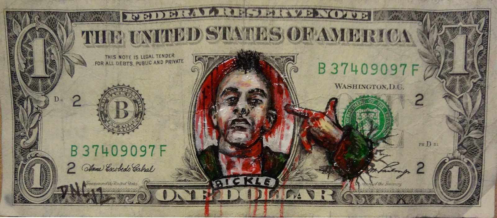 50 Brilliantly Defaced Dollar Bill Wins