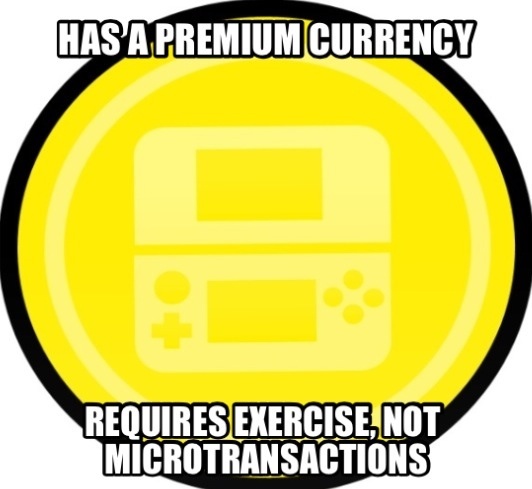 circle - Has A Premium Currency Requires Exercise Not Microtransactions