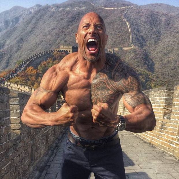 19 Images Showing What A Cool Fella The Rock Is