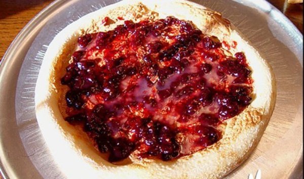 Peanut Butter and Jelly Pizza