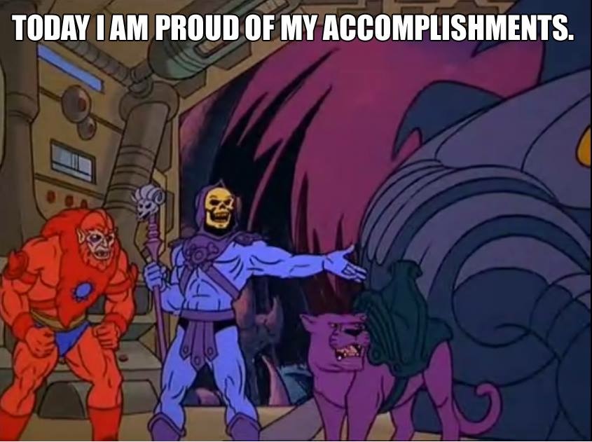 29 Motivational Posters By... Skeletor