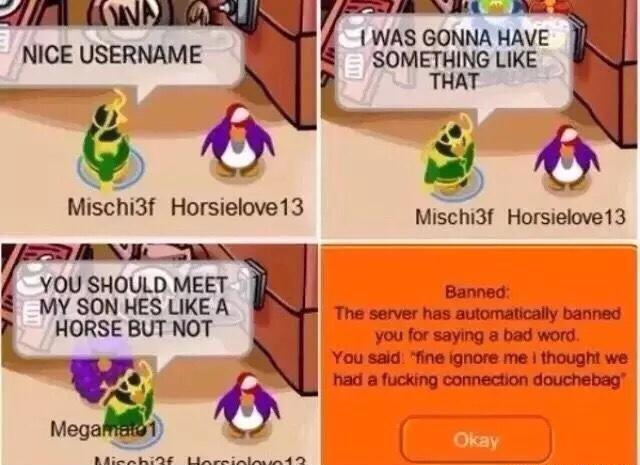 34 Of The Most WTF Things Happening At Club Penguin