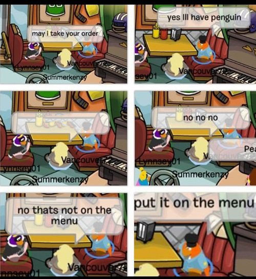 34 Of The Most WTF Things Happening At Club Penguin