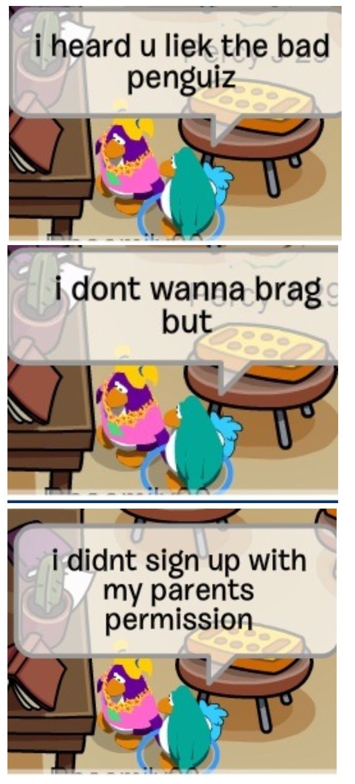 34 Of The Most WTF Things Happening At Club Penguin