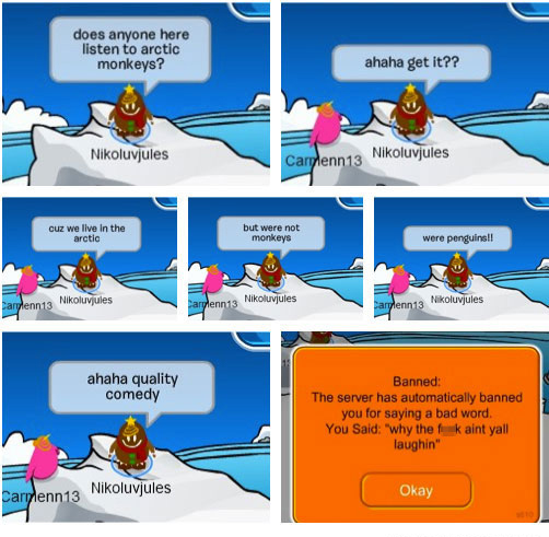 34 Of The Most WTF Things Happening At Club Penguin