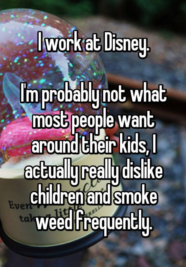 20 Shocking Disneyworld Confessions