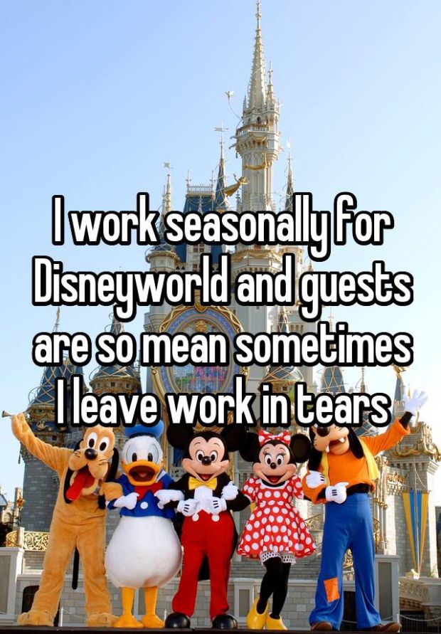 20 Shocking Disneyworld Confessions