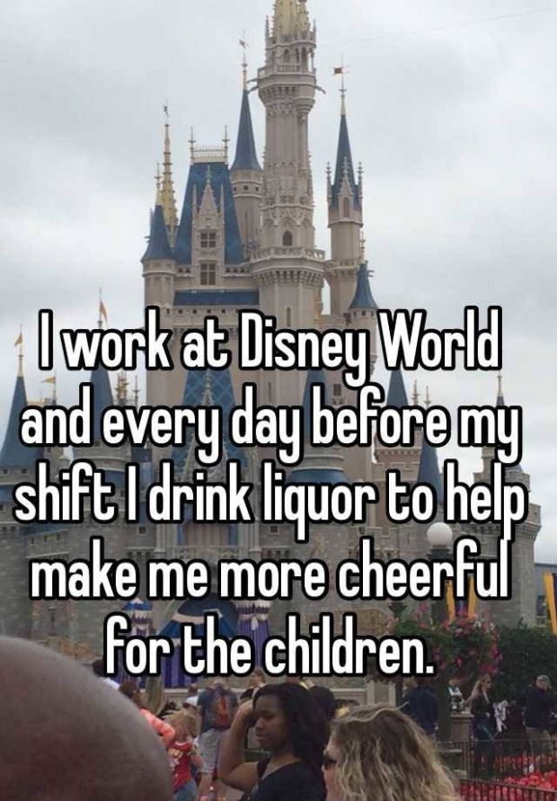 20 Shocking Disneyworld Confessions