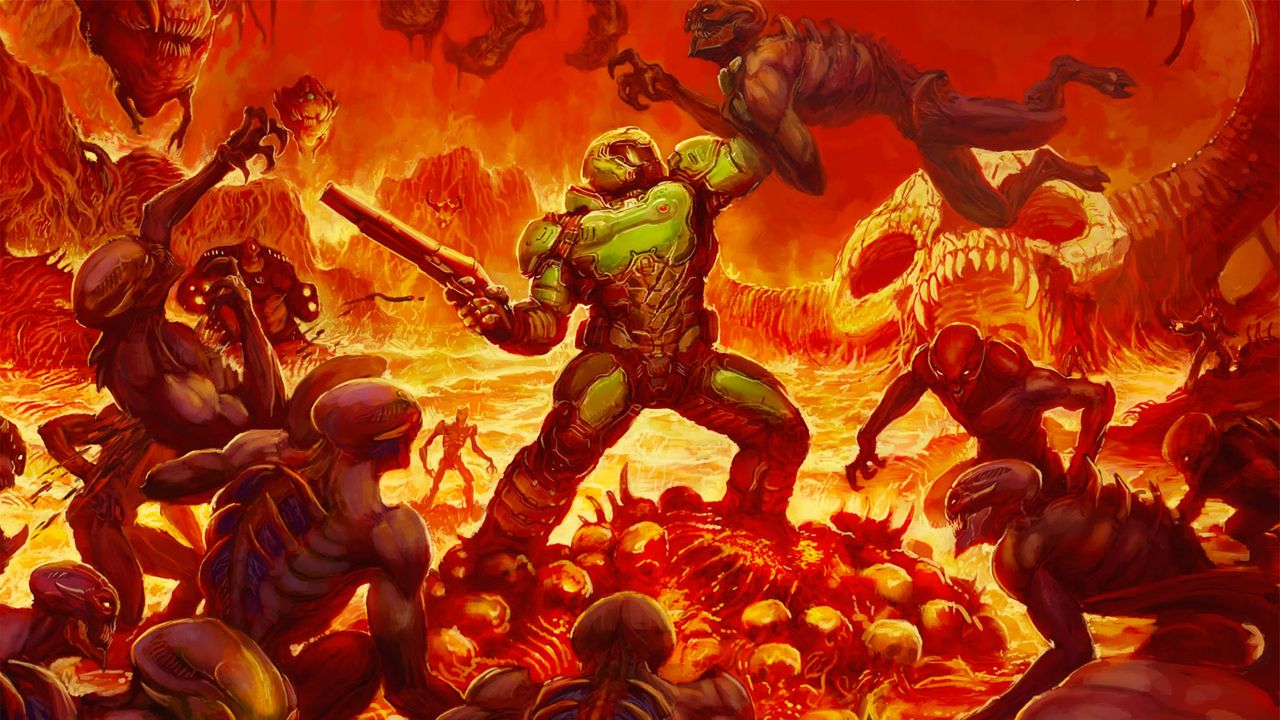 In 1995, due to the popularity of the game and to promote Windows 95, Bill Gates superimposed himself into DOOM and killed a demon with a shotgun.