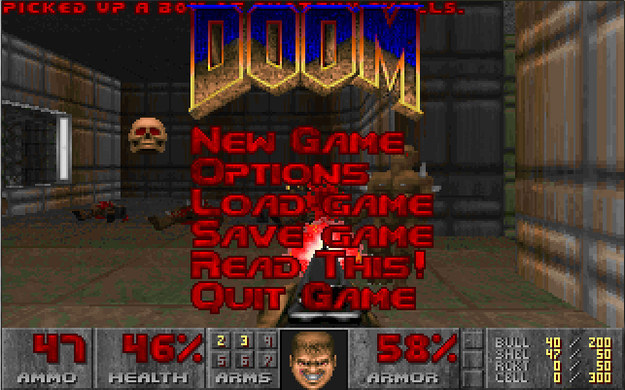 DOOM was originally supposed to use a “player lives” system where, when you run out of lives, you are forced to start over. They decided it would be too frustrating and opted instead for a save/load system.