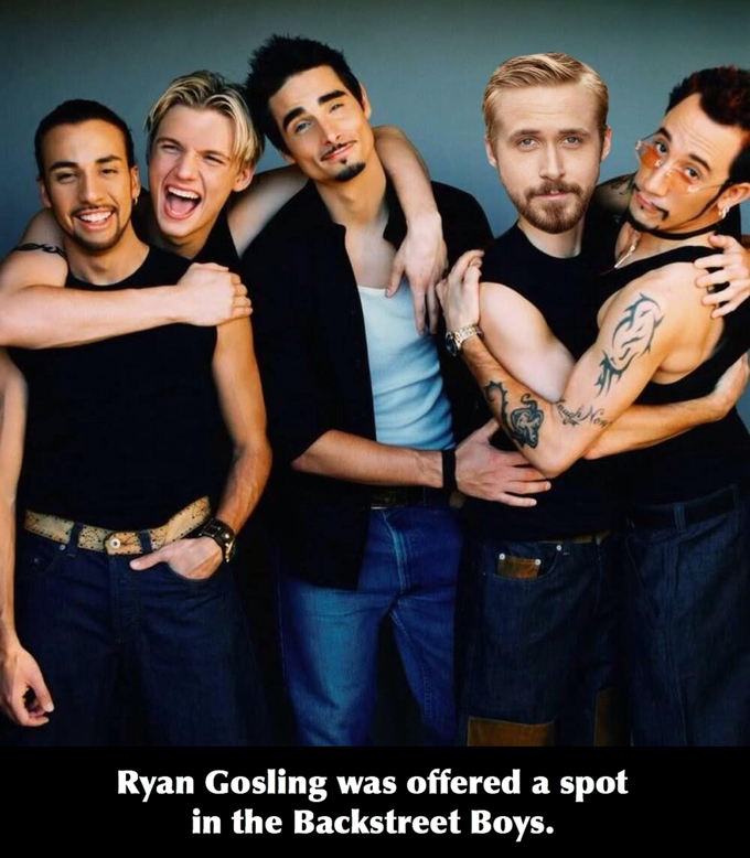 backstreet boys back in the day - Ryan Gosling was offered a spot in the Backstreet Boys.