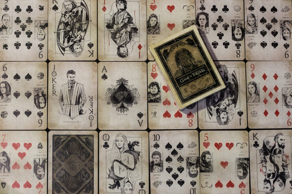 Game of Thrones Playing Cards.