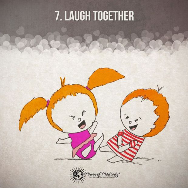 4 years in a relationship - 7. Laugh Together Power of Positivity