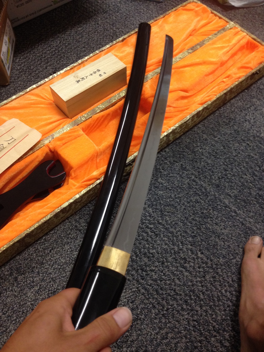 a freaking ninja sword?!