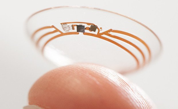 Smart Contact Lenses for Diabetics. With these lenses, they can detect glucose levels via tears. If the glucose levels are imbalanced, then the color of the lens will change to make the person aware.