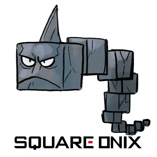 square onix pokemon - Square Onix