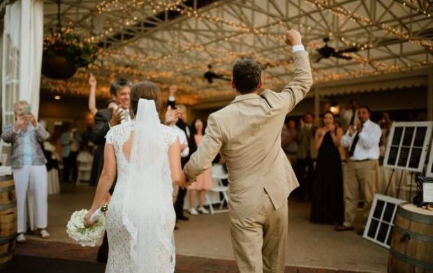 Fortunately the snake was a good guy and held back the venom, so there was only a fright and a cool story to tell the kids. Congratulations to the married couple!