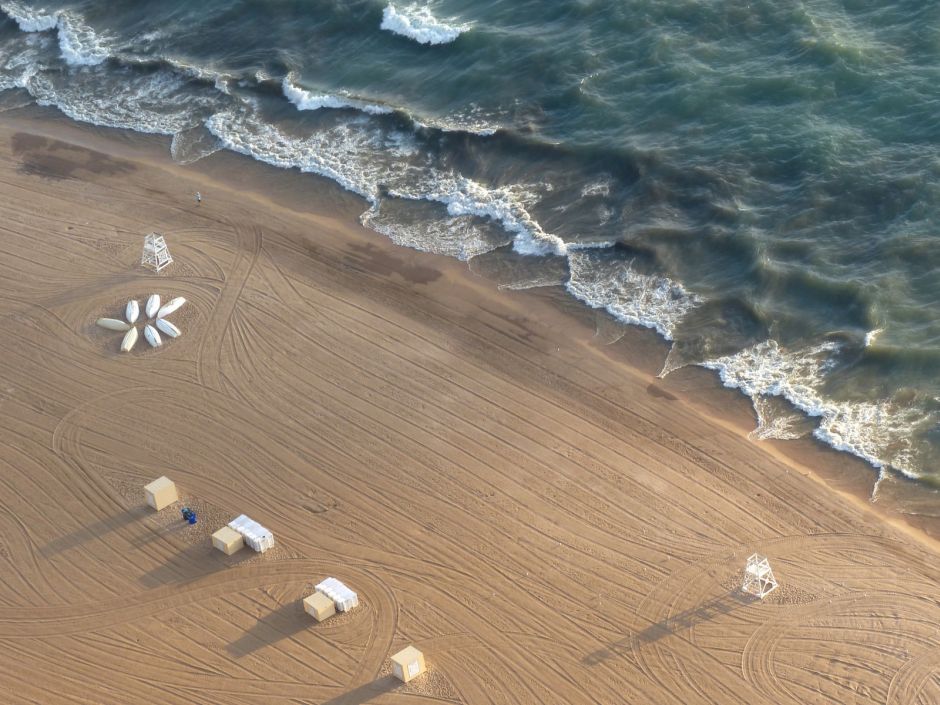 Oak Beach, Chicago.