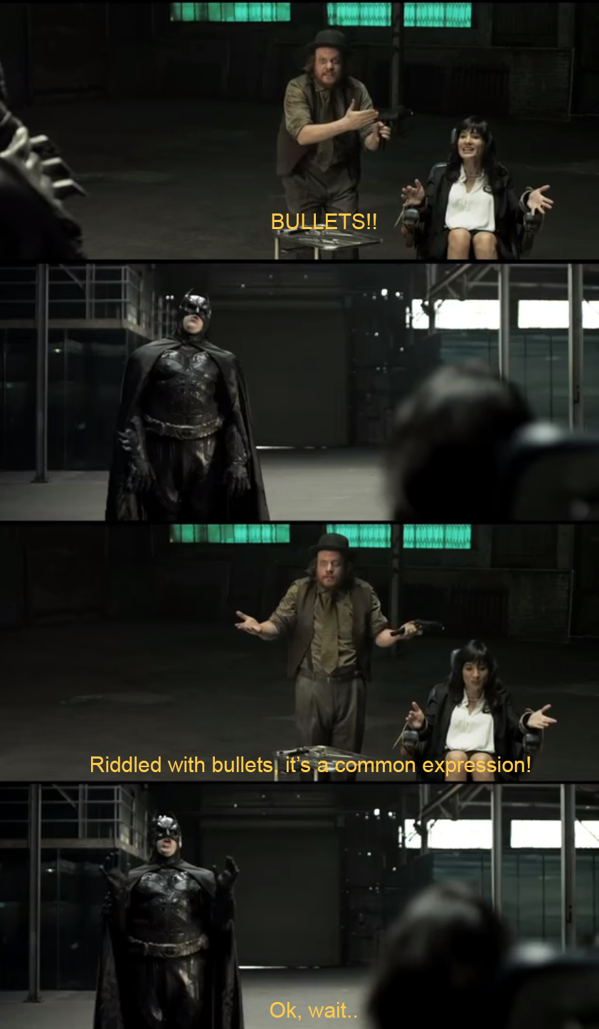 Hilarious Batman Riddle Fail