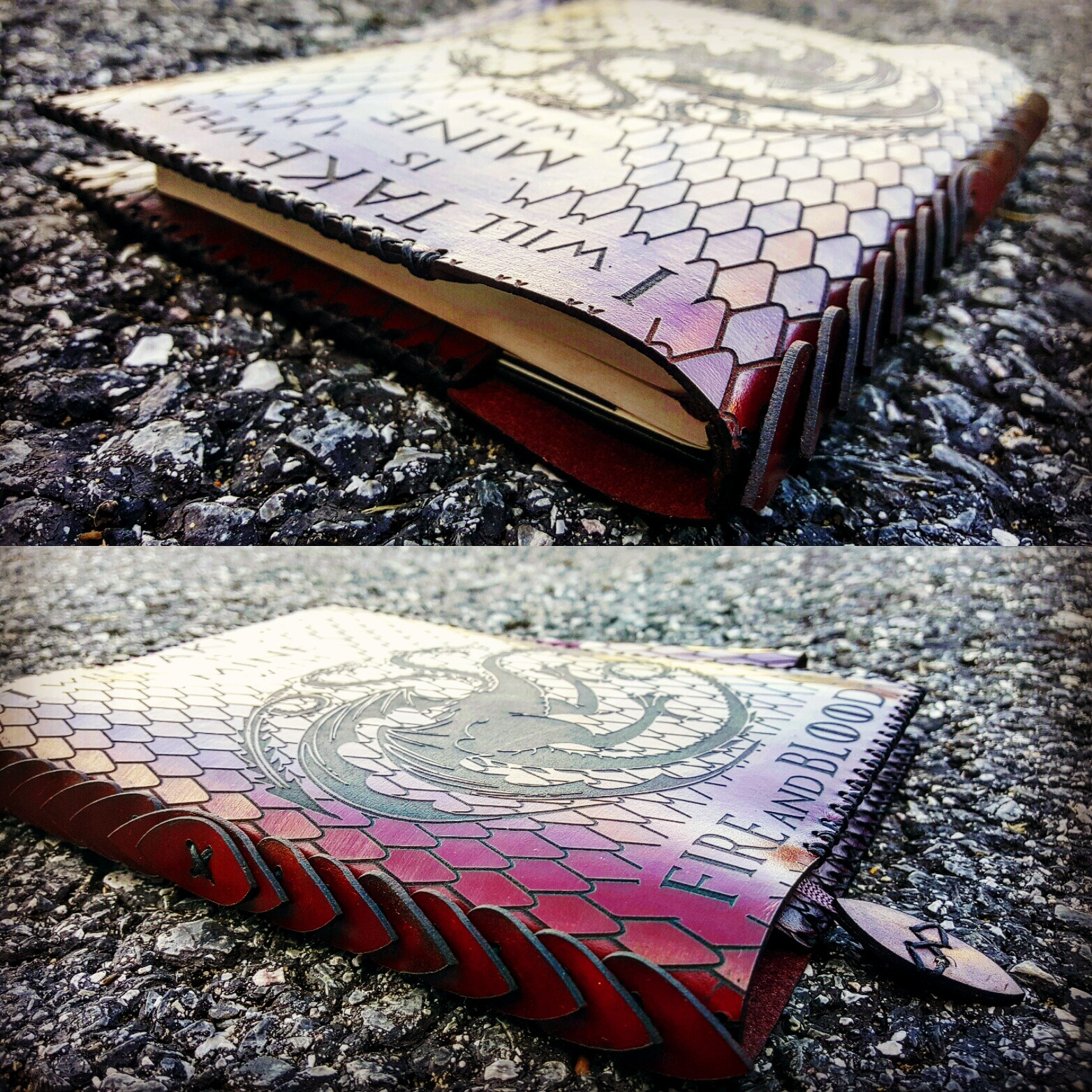 Like this "Dragon Scaled" journal cover...