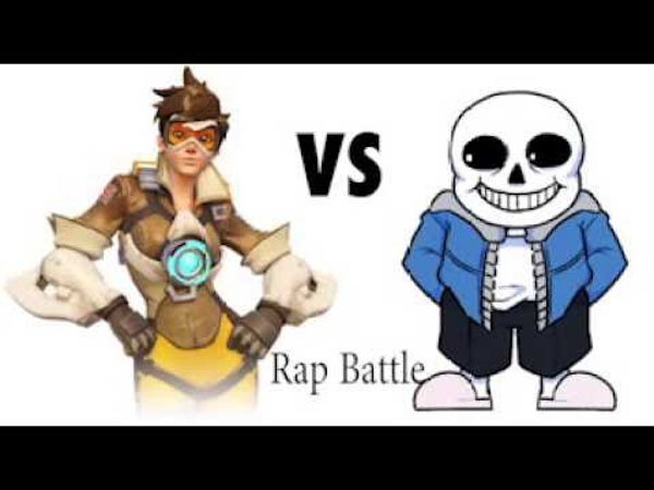 youtube thumbnail tracer overwatch - Vs Rap Battle o