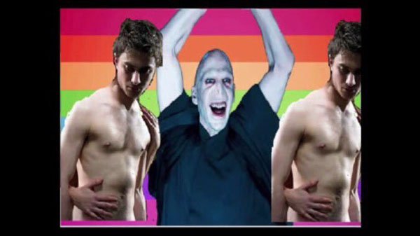 youtube thumbnail harry potter and voldemort gay