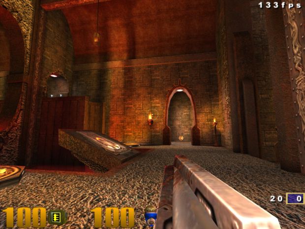...but it's Quake 3 that started the online madness that makes game have only multiplayer. Before Quake III Arena that would be a scandal.