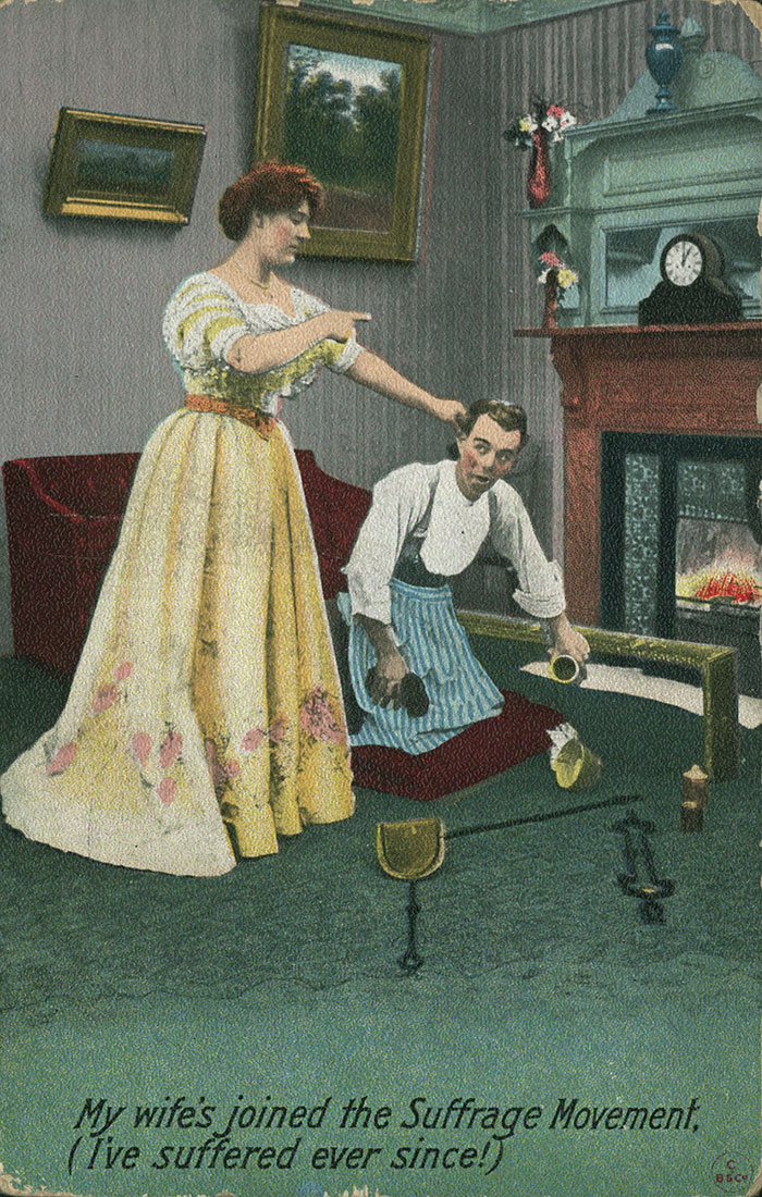 Vintage Postcards That Show Feminists Were Already Loathed A Hundred Years Ago