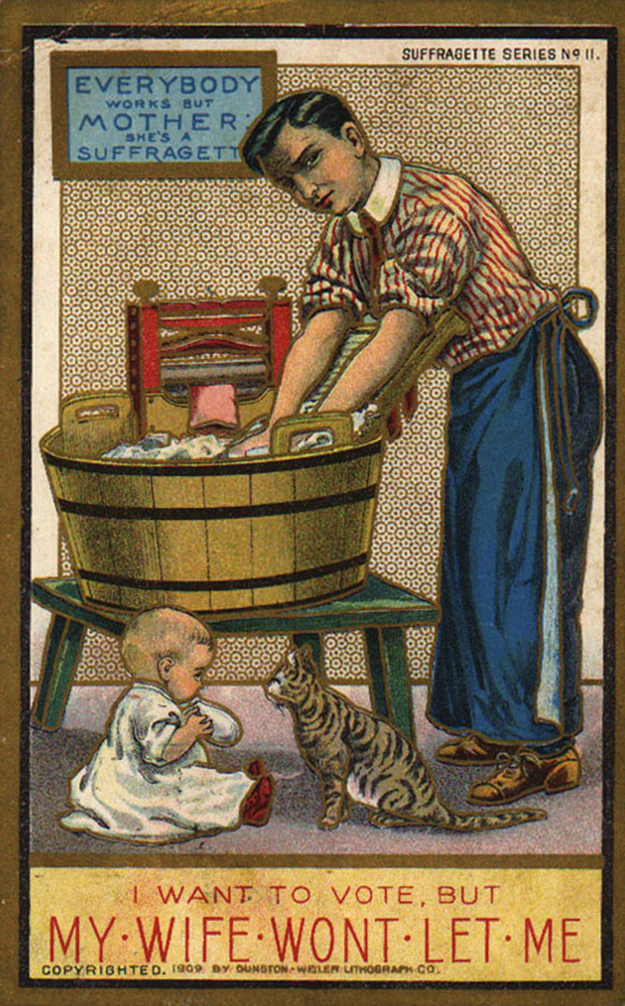 Vintage Postcards That Show Feminists Were Already Loathed A Hundred Years Ago