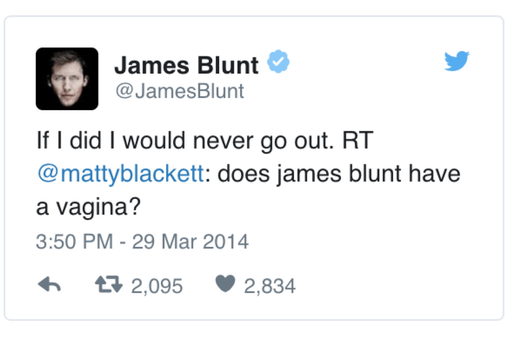 27 Proofs James Blunt Is A F*cking Savage