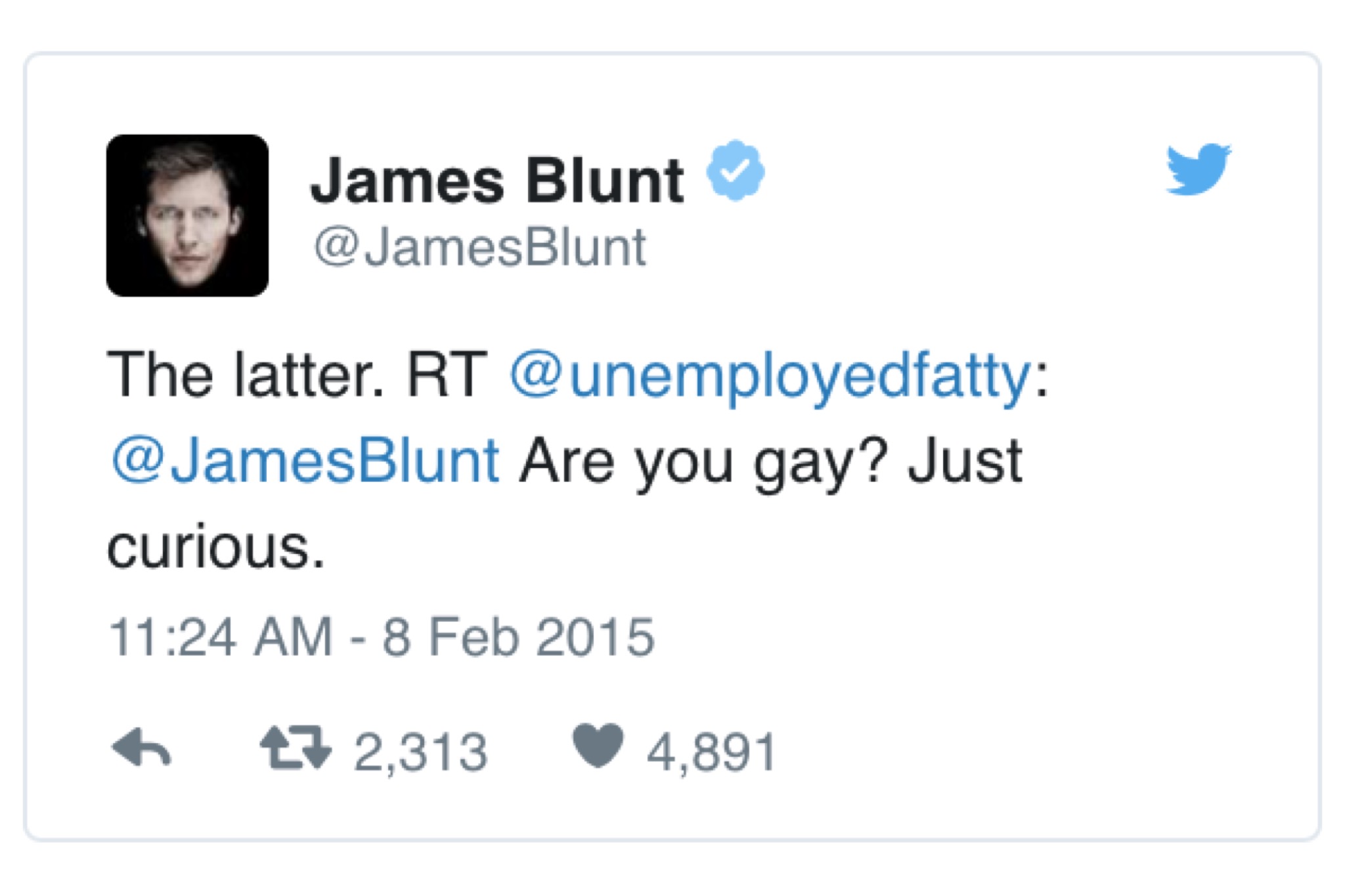 27 Proofs James Blunt Is A F*cking Savage